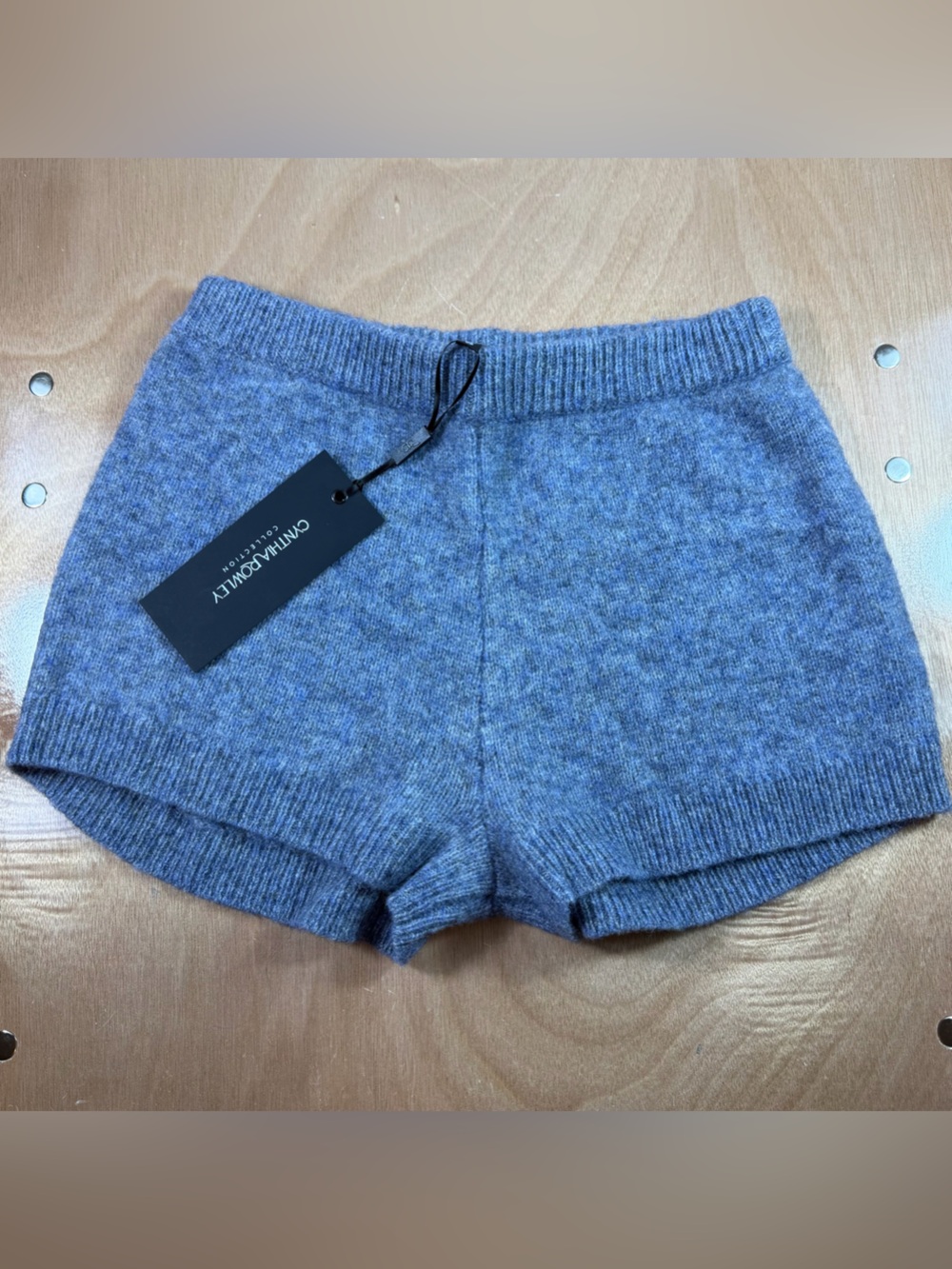 Cynthia Rowley ivy 100% wool knit shorts women SMALL